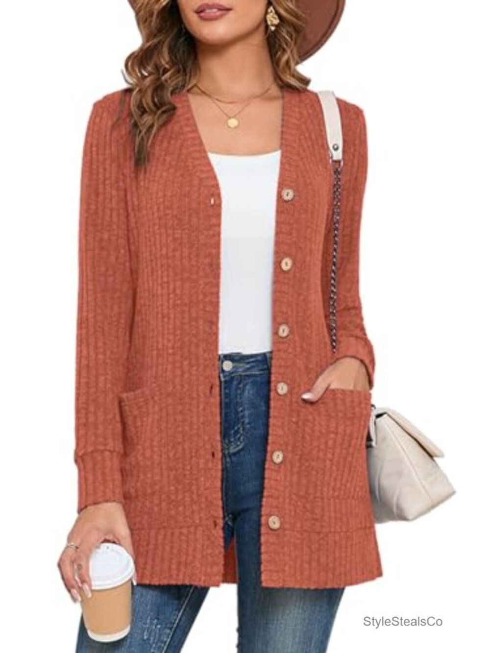 Lightweight Open Front Cardigan Sweater Long Sleeve Loose Fit Casual Bolero